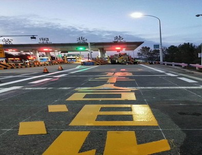 怀化怀化高速道路划线施工